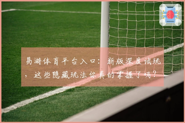 易游体育平台入口：新版深度试玩，这些隐藏玩法你真的掌握了吗？